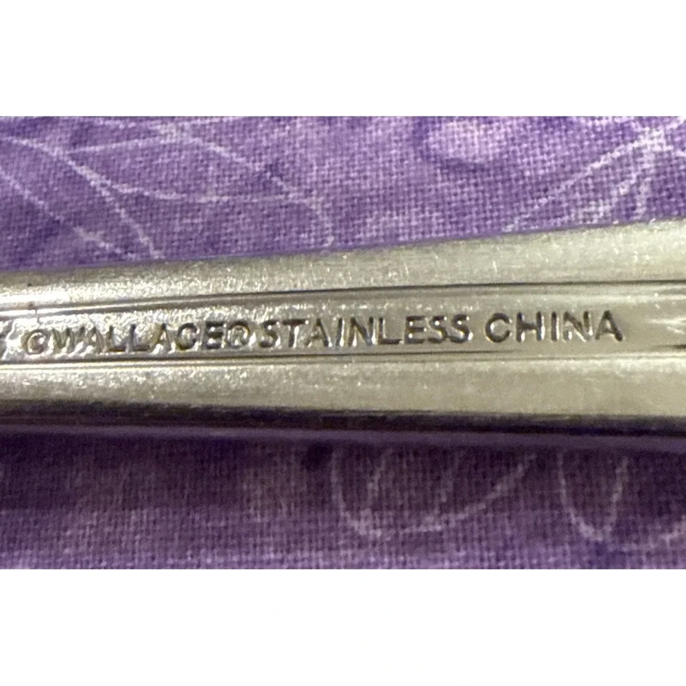 Wallace‎ WAS244 Stainless Steel Flatware Salad Forks Fork Set Of 5